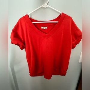 Red Madewell top!